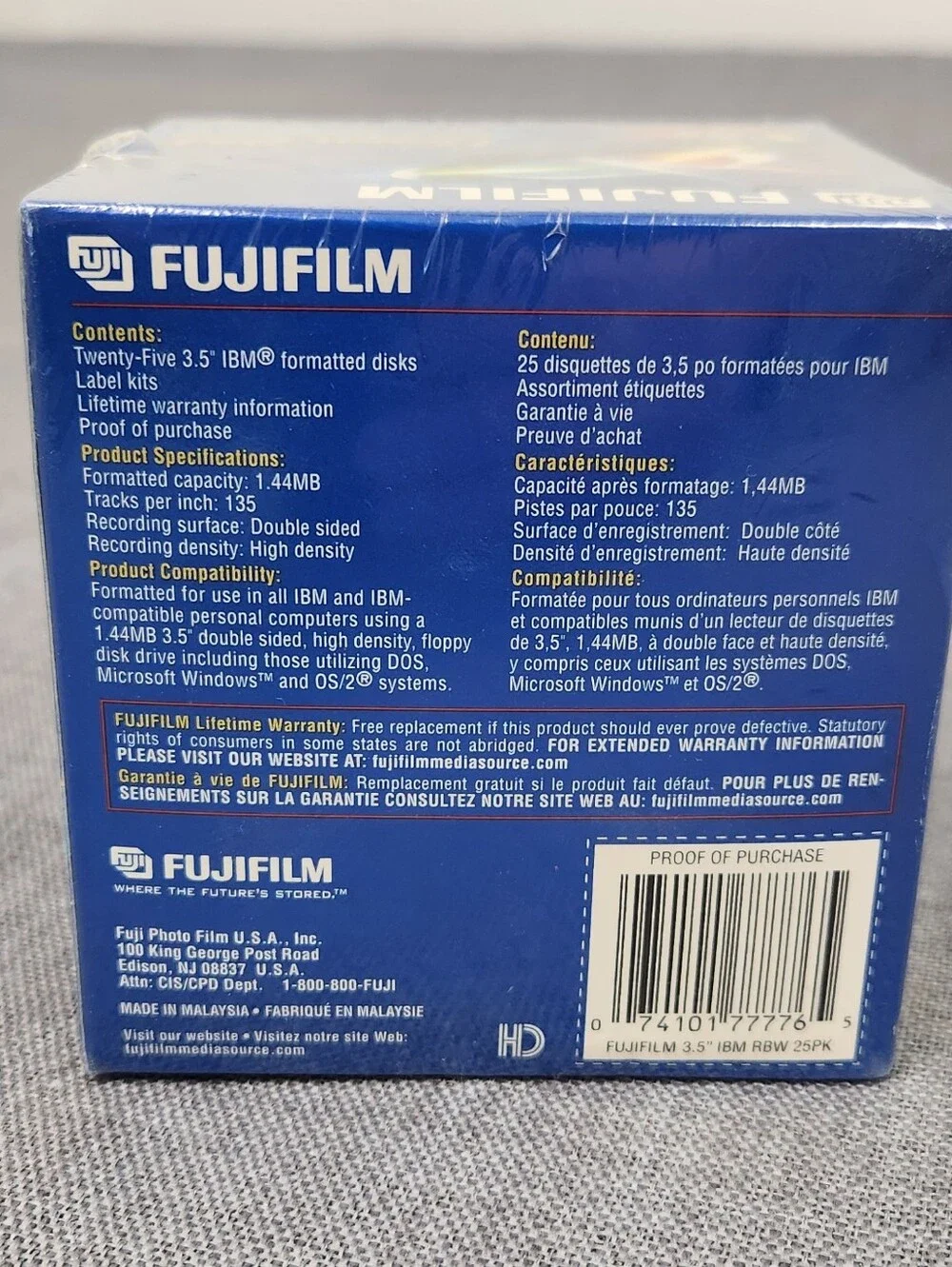 Fujifilm Floppy Disk Multi-Colored Pack Of 25. IBM formatted.